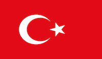 Fahne der Türkei