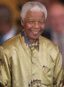 Nelson Mandela sorgte mit dem Spruch einst für viel Erheiterung