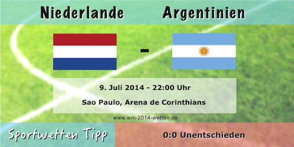 Wett Tipp Niederlande Argentinien WM Halbfinale