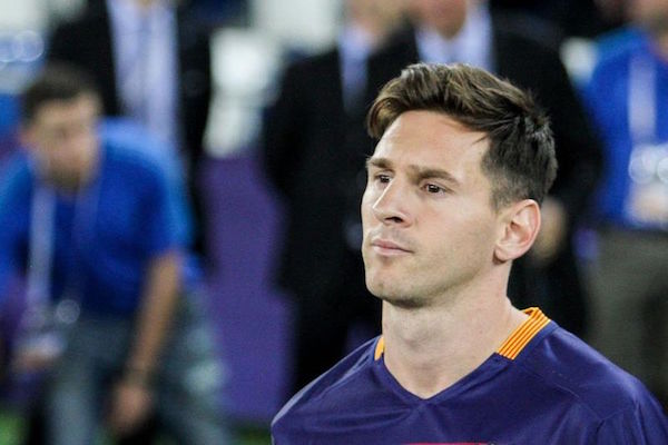 Lionel Messi beim Supercup 2015