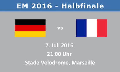 Deutschland Frankreich EM 2016 Halbfinale