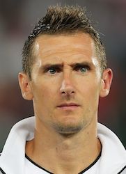 Miro Klose könnte 2014 den WM Torschützenrekord von Ronaldo brechen