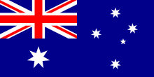 Flagge Australien WM 2014