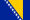 Fahne Bosnien-Herzegowina