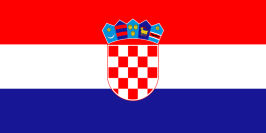 Flagge Kroatien Fussball WM 2014