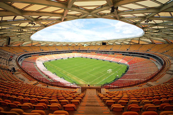 Die WM Arena in Manaus ist endlich fertiggestellt