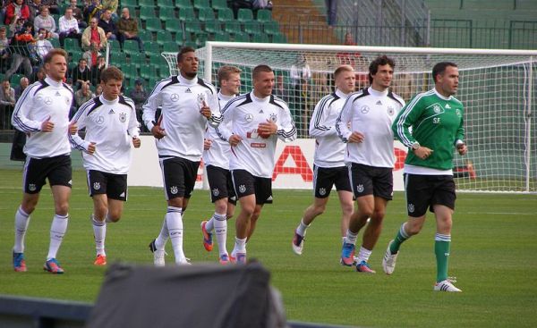 DFB beim Training Deutschlands_Quoten_bei_der_WM2014