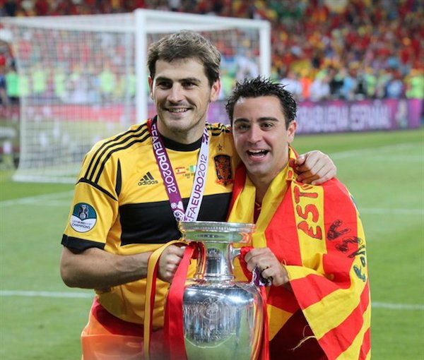 Xavi und Casillas werden bei der WM 2014 wieder für Spanien auflaufen