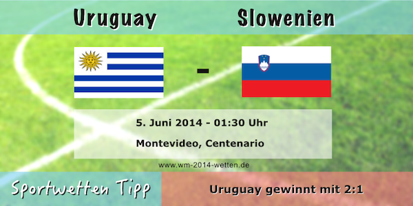 Wett Tipp Uruguay - Slowenien