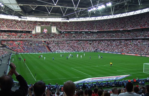 EM 2016 Qualifikationsspiel im Wembley Stadion