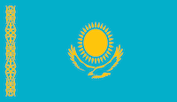 Kasachstan Flagge Gruppe A