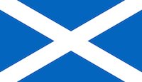 Fahne Schottland - EM Qualifikation - Pool D