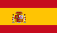 Spanien Flagge - EM Quali Gruppe C