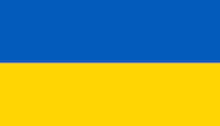 Die Ukraine Flagge