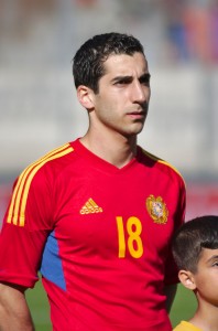 Henrikh Mkhitaryan im Trikot der armenischen Nationalmannschaft