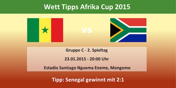 Wett Tipp Senegal vs. Südafrika
