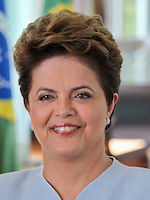 Präsidentin des WM 2014 Veranstalterlandes Brasilien