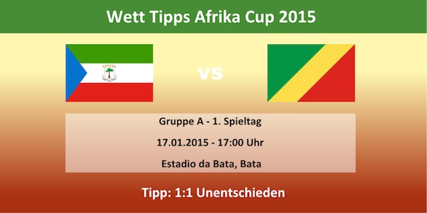 Wett Tipp Äquatorialguinea vs. Kongo Afrika Cup