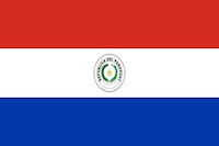 Fahne Paraguay