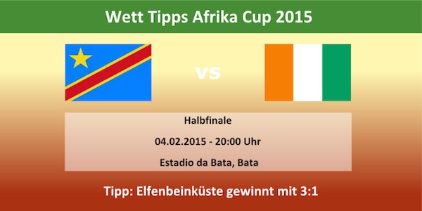 Wett-Tipp DR Kongo Elfenbeinküste 04.02.15