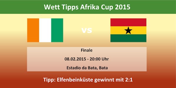 Wett-Tipp Afrika Cup Finale Elfenbeinküste Ghana