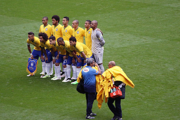 Brasilianische Nationalmannschaft Teamfoto