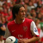 Tomas Rosicky beim Einwurf