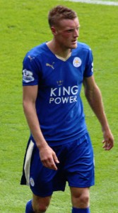 Jamie Vardy im Trikot von Leicester City
