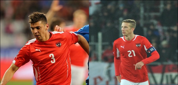 Aleksandar Dragovic und Marc Janko