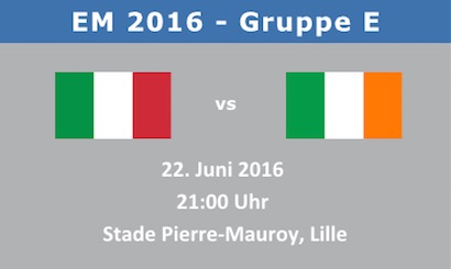 Wett Tipp Italien Irland Gruppe E Euro 2016