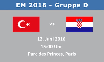 Wett Tipp Türkei Kroatien EM 2016