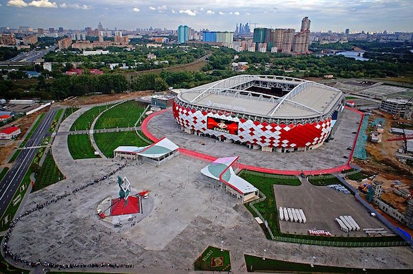 Spartak Stadion in Moskau