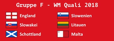 Gruppe F der WM Qualifkation 2018