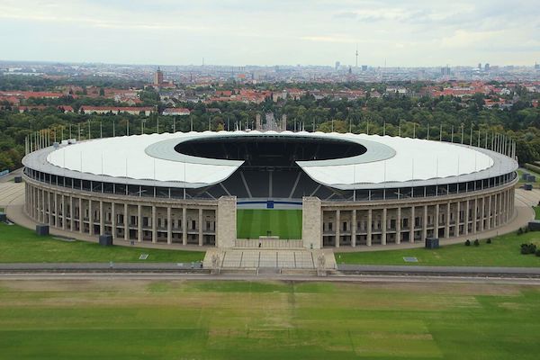Berliner Olympiastadion als Finalstadion der EM 2024